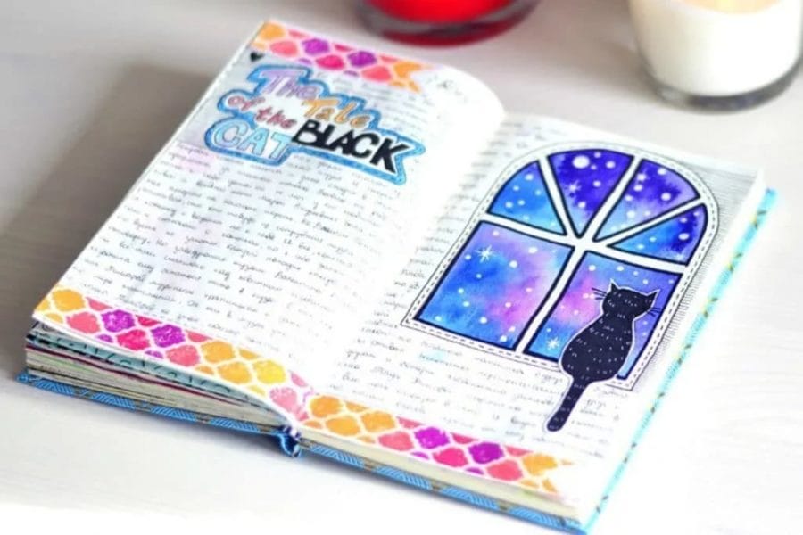 Как оформить личный дневник: 250 идей в картинках