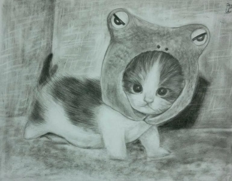 200 рисунков котов для детей и взрослых