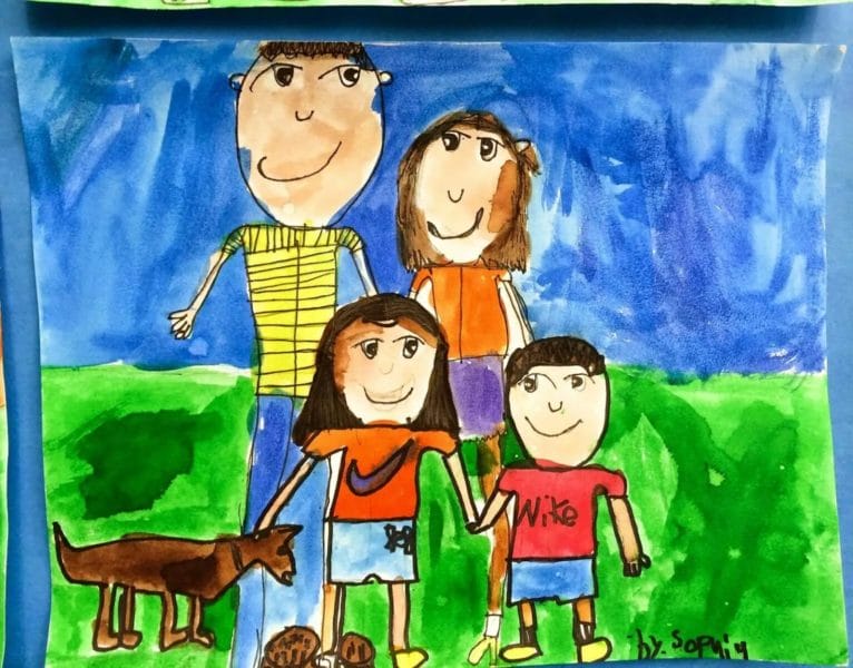 100 рисунков на тему «Моя семья»