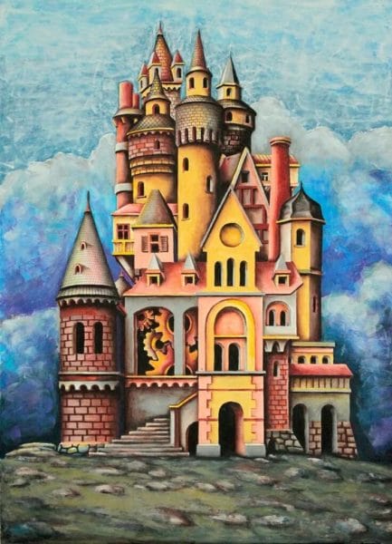 150 разных рисунков замков