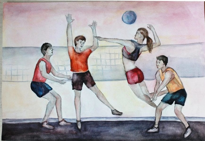 170 рисунков о спорте