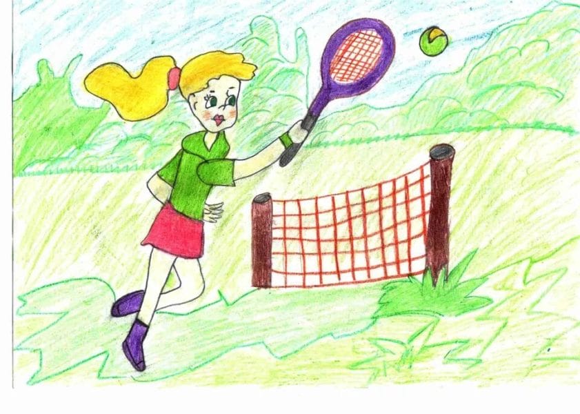 170 рисунков о спорте