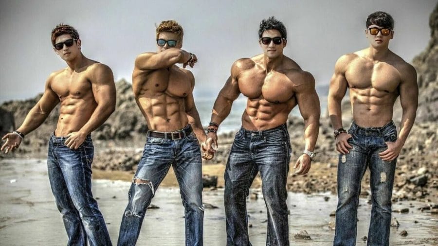 Накаченные парни: 150 фото с красивым мужским телом