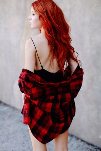 Девушки с рыжими волосами: 120 фото