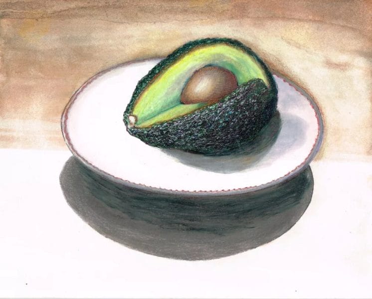 65 рисунков авокадо