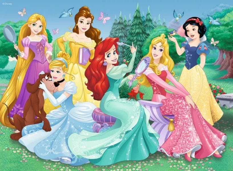80 красивых картинок с принцессами