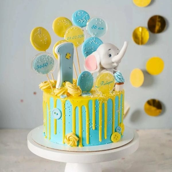 100 идей оформления торта на 1 год мальчику
