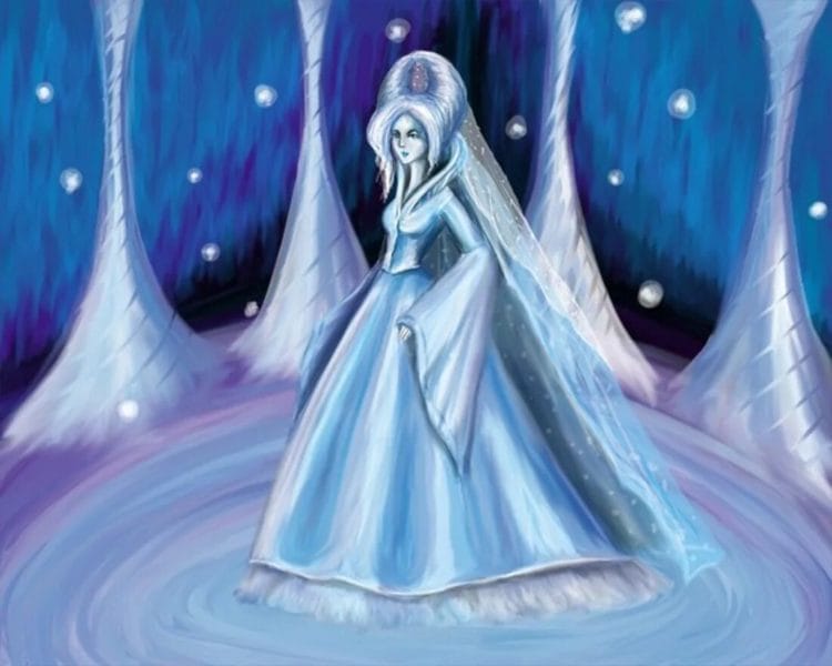 60 рисунков Снежной Королевы