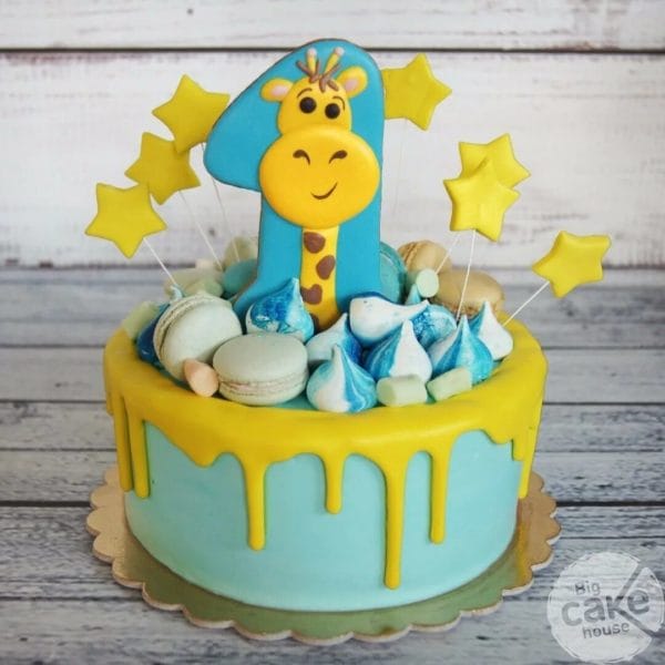 100 идей оформления торта на 1 год мальчику