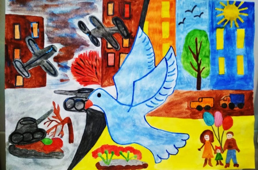 75 рисунков на тему Мир
