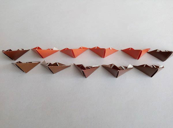 Модульный оригами краб