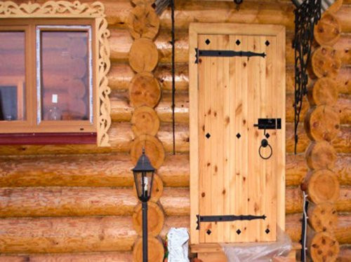 деревянная дверь своими руками