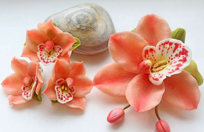 Цветы из полимерной глины своими руками пошагово с фото для начинающих