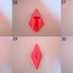 Сборка краба оригами