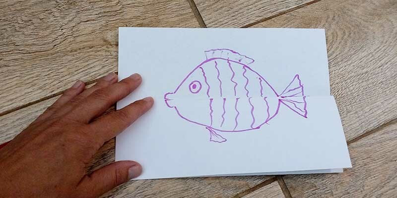 Как сделать рыбку из бумаги своими руками + шаблон рыбки для вырезания