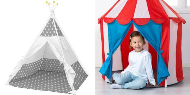 Что подарить 5-летней девочке на день рождения: игровая палатка