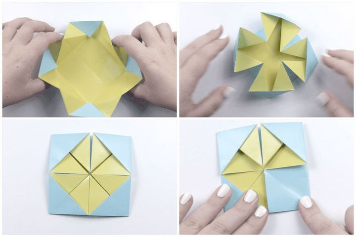 Панно в скандинавском духе — пошаговая сборка картины из модулей оригами