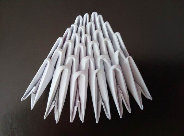 Модульное оригами большой краб