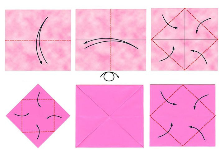 Мастер-класс по сборке простого лотоса оригами