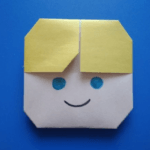 Оригами человек