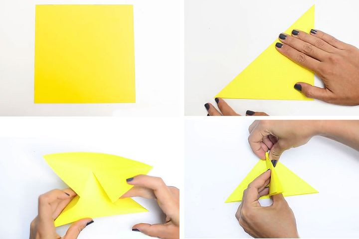 Мастер-класс по сборке популярного кубика Пикачу в технике оригами