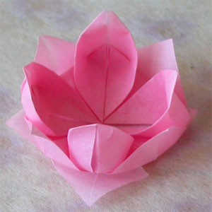 Хрупкая лилия оригами