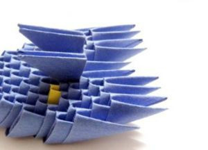 Воздушный змей: модульное оригами, схема сборки с пошаговой инструкцией и мастер-классом
