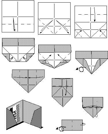 Схема изготовления кошелька