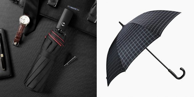 Подарок мужчине на день рождения: качественный зонт