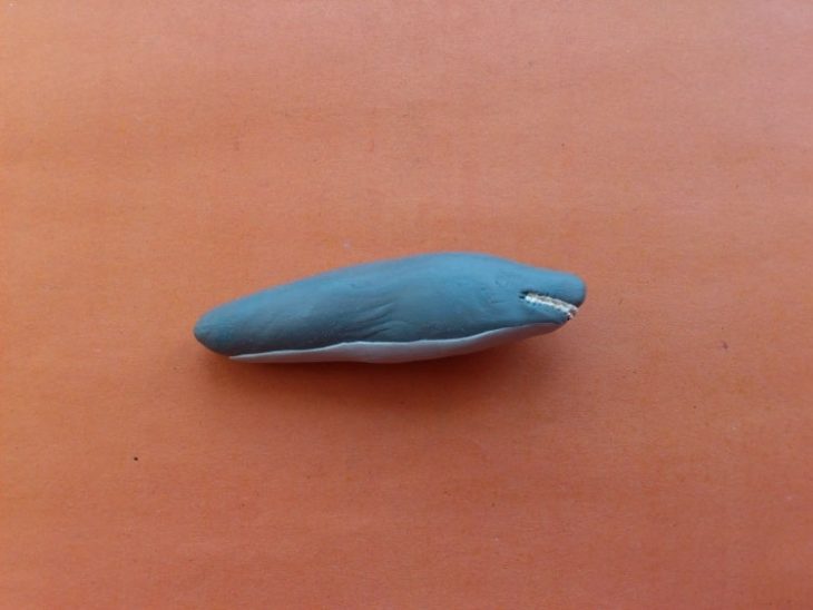 Акула из пластилина
