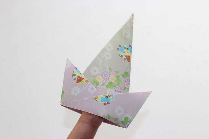 Шляпа оригами
