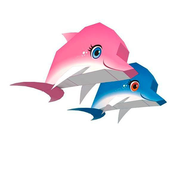 Маленькие дельфины