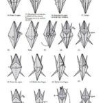 Жук-голиаф оригами, схема