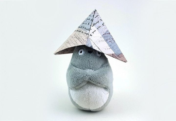 Шляпа оригами из газет
