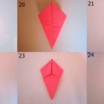 Сборка краба оригами