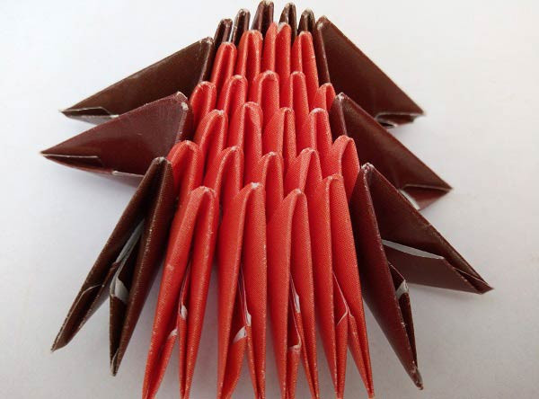 Модульный оригами краб