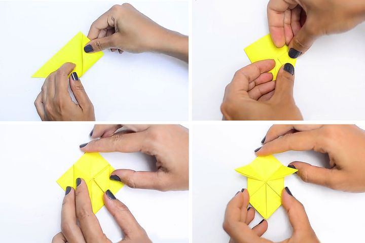 Мастер-класс по сборке популярного кубика Пикачу в технике оригами