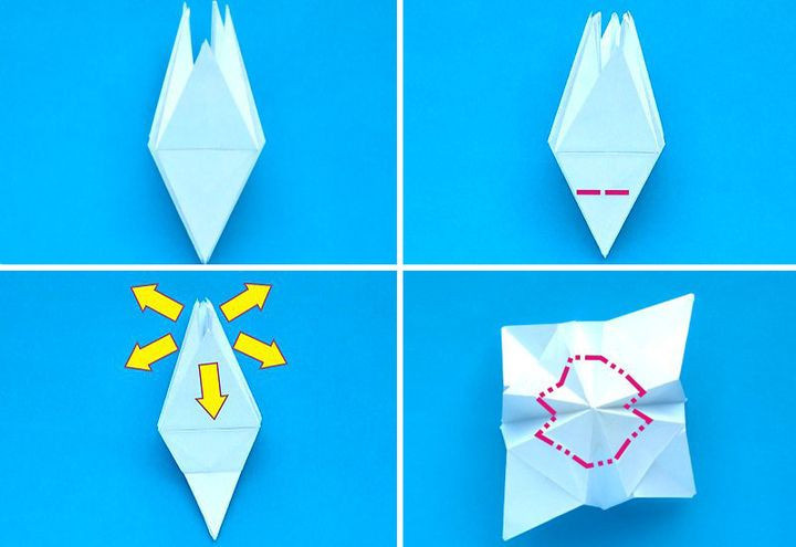 Мастер-класс по сборке авторского лотоса оригами от Йоста Лангевельда