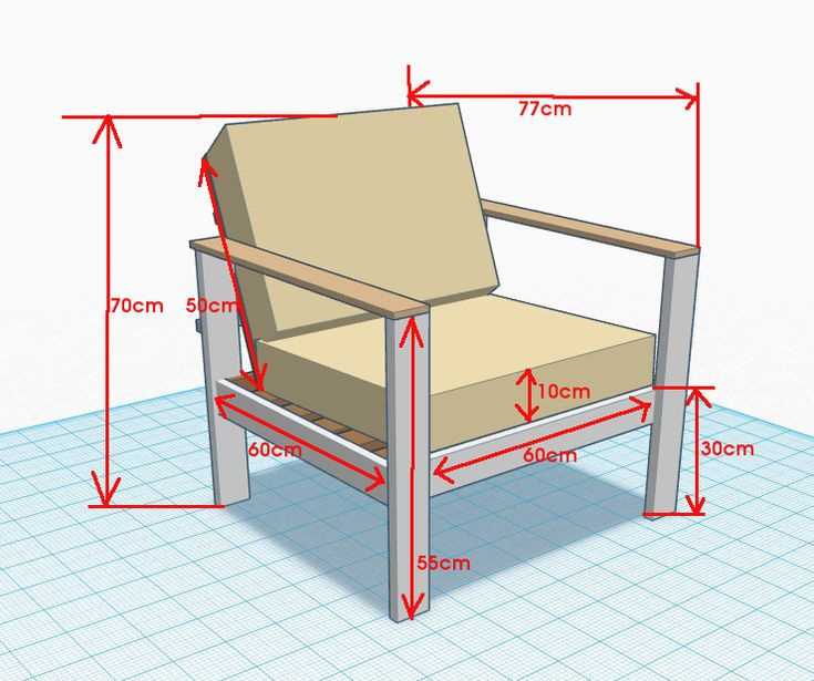 Пошаговое изготовление кресла, рекомендации новичкам