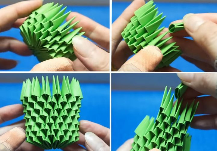Мастер-класс по изготовлению модульного оригами «Цветок»