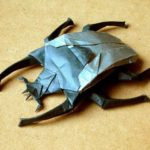 Жук-голиаф оригами