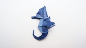 Оригами морской конек