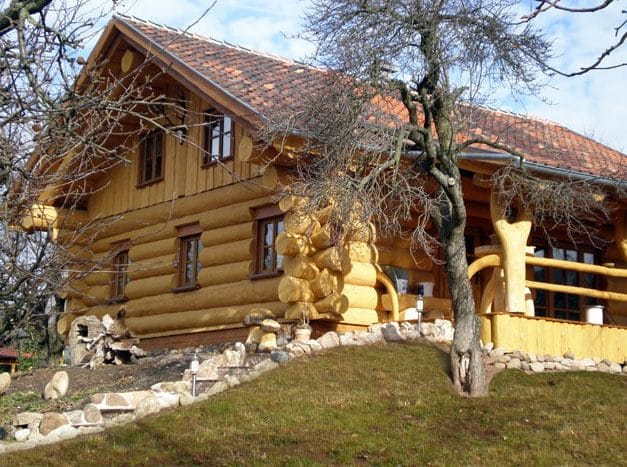 Самые красивые деревянные дома (100 фото) #3
