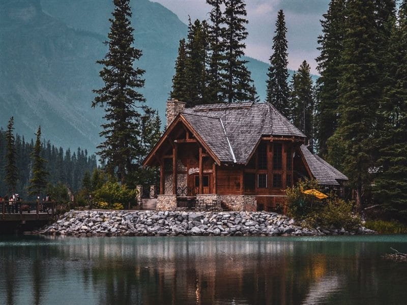 Самые красивые деревянные дома (100 фото) #26