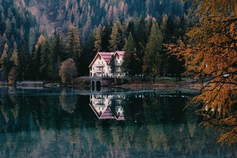 Самые красивые деревянные дома (100 фото) #15