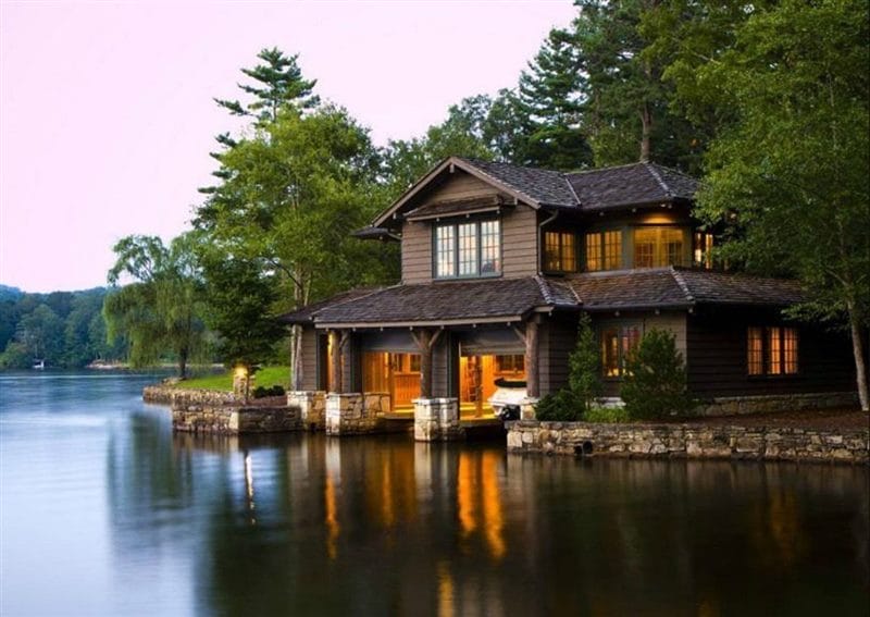Самые красивые деревянные дома (100 фото) #65