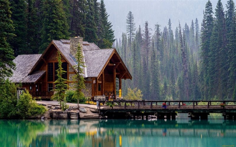 Самые красивые деревянные дома (100 фото) #12