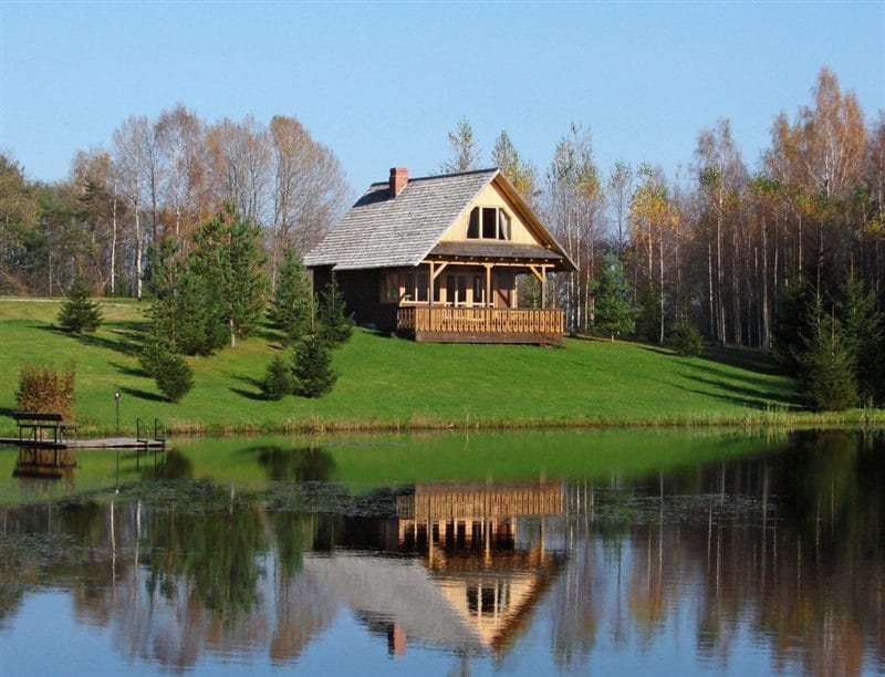 Самые красивые деревянные дома (100 фото) #89