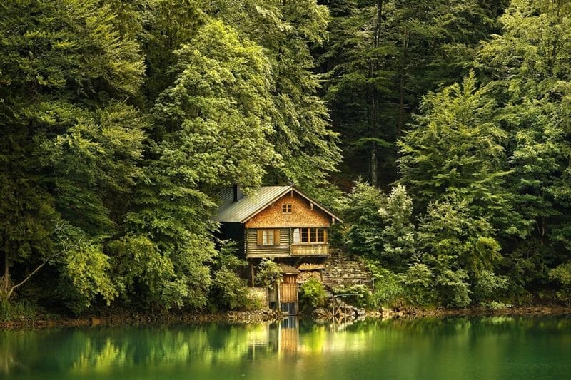 Самые красивые деревянные дома (100 фото) #54