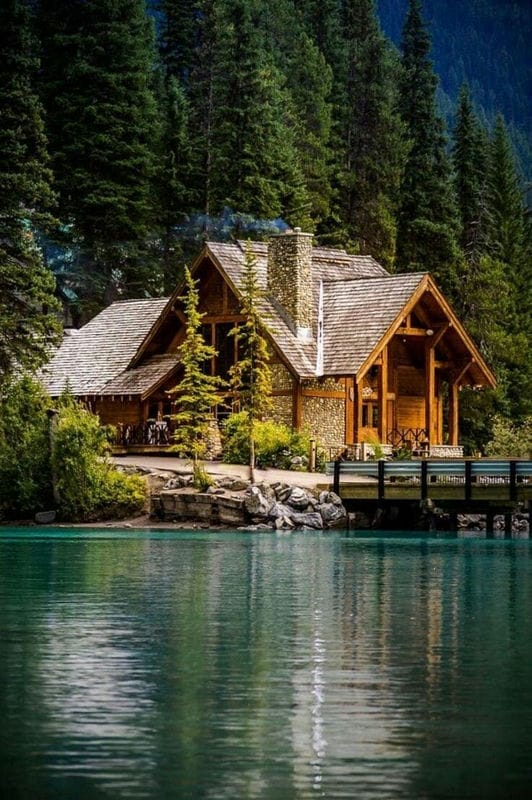 Самые красивые деревянные дома (100 фото) #77